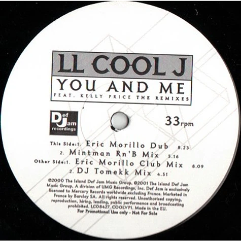 LL Cool J Feat. Kelly Price - You And Me (The Remixes)