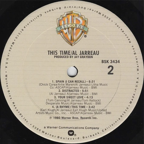 Al Jarreau - This Time