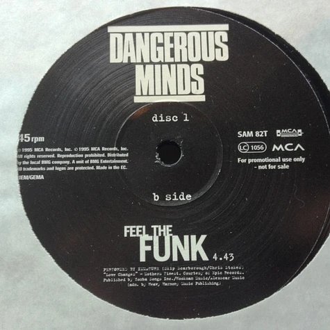 V.A. - Dangerous Minds EP