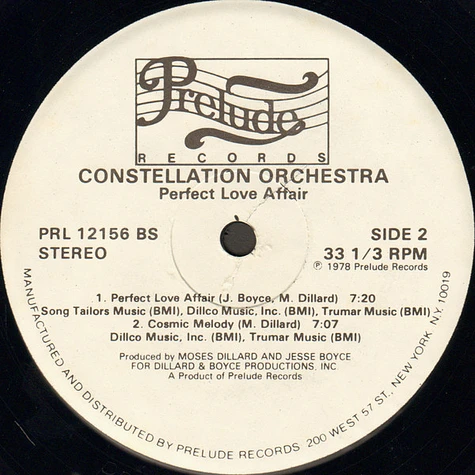 Constellation Orchestra - Perfect Love Affair