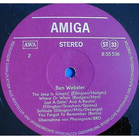 Ben Webster - Ben Webster