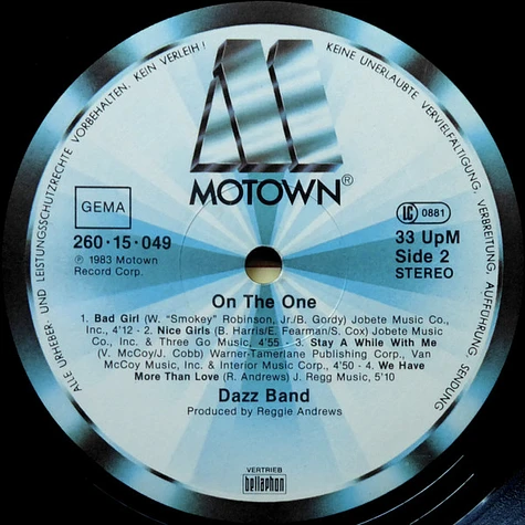 Dazz Band - On The One