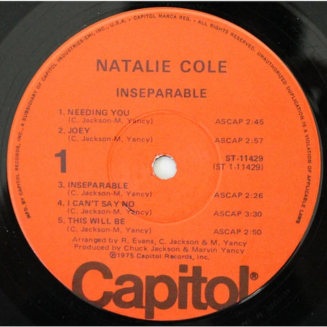 Natalie Cole - Inseparable