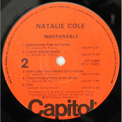 Natalie Cole - Inseparable