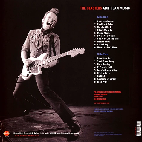 The Blasters - American Music Red Vinyl Edition