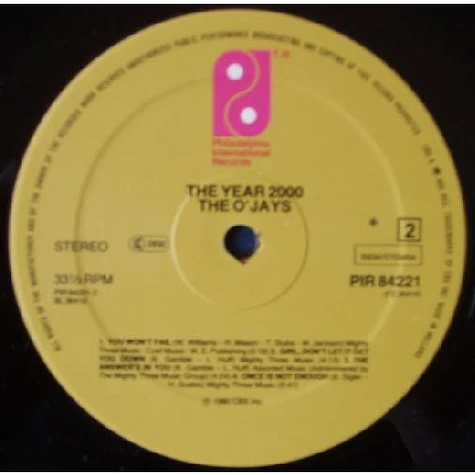 The O'Jays - The Year 2000