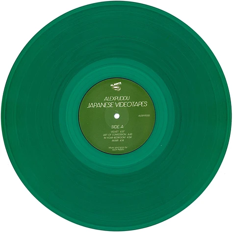 Alex Puddu - Japanese Videotapes Green Vinyl Edtion