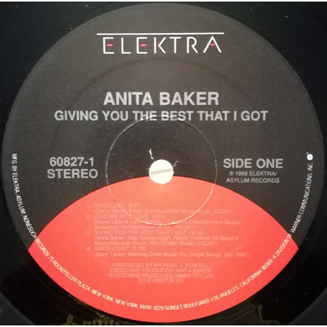 Anita Baker - Giving You The Best That I Got