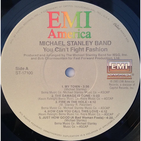 Michael Stanley Band - You Can't Fight Fashion