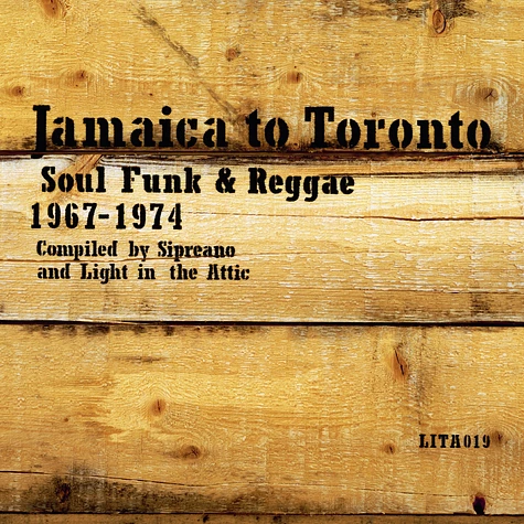 V.A. - Jamaica To Toronto: Soul, Funk & Reggae 1967-1974 Black Friday Record Store Day 2024 Yellow & Green Vinyl Edition