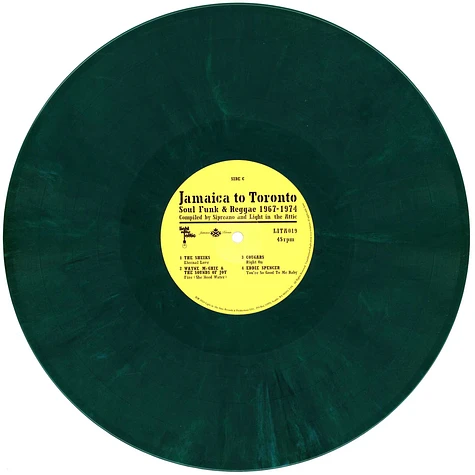 V.A. - Jamaica To Toronto: Soul, Funk & Reggae 1967-1974 Black Friday Record Store Day 2024 Yellow & Green Vinyl Edition