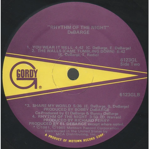 DeBarge - Rhythm Of The Night