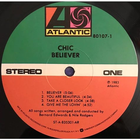 Chic - Believer