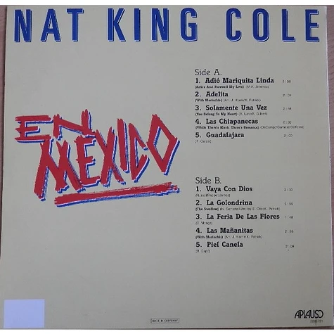 Nat King Cole - En Mexico