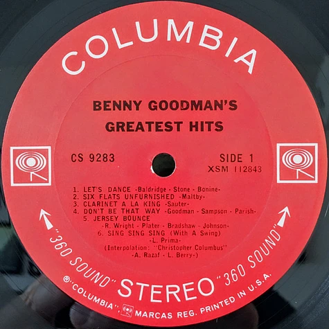 Benny Goodman - Benny Goodman's Greatest Hits