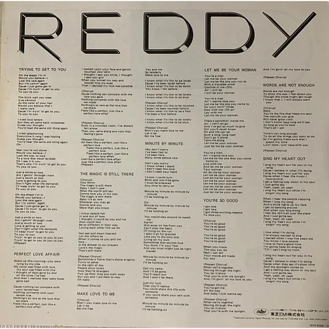 Helen Reddy - Reddy