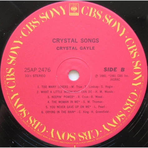 Crystal Gayle - Crystal Songs