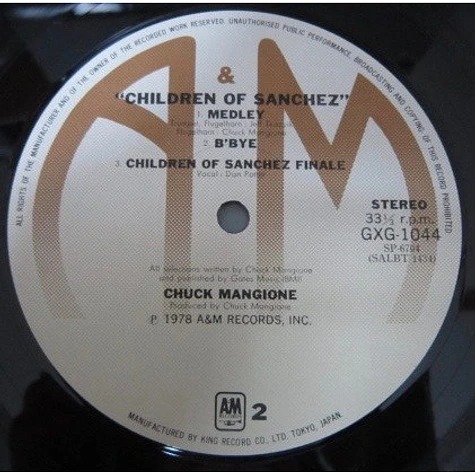 Chuck Mangione - Children Of Sanchez