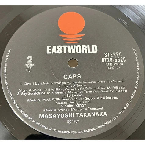 Masayoshi Takanaka - Gaps!