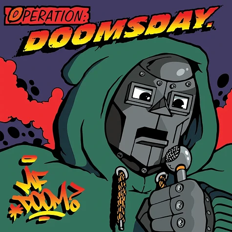 MF DOOM - Operation: Doomsday 25th Anniversary Black Friday Record Store Day 2024 Splatter Vinyl Edition