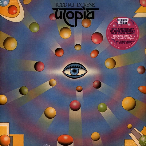 Todd Rundgren - Todd Rundgren's Utopia Black Friday Record Store Day 2024 Edition