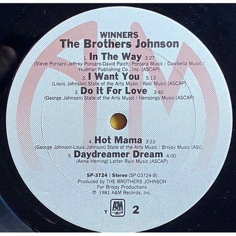 Brothers Johnson - Winners