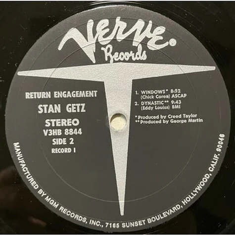 Stan Getz - Return Engagement