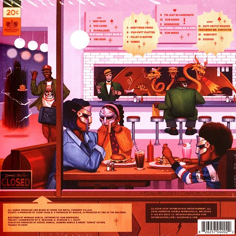 MF DOOM - MM..Food 20th Anniversary Edition