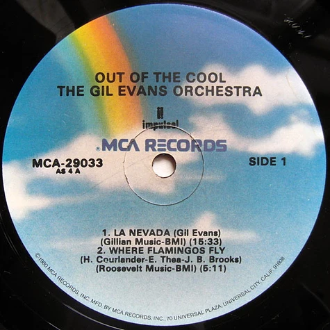 Gil Evans And His Orchestra - Out Of The Cool