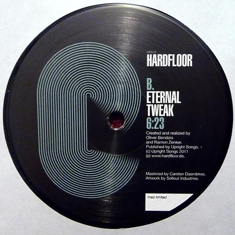 Hardfloor - T.D.O.H. / Eternal Tweak