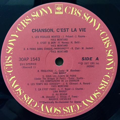 V.A. - Chanson, C'est La Vie