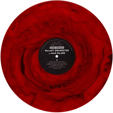 Max Raabe & Das Palastorchester - Eine Nacht Im Wintergarten Red Marbled Vinyl Edition