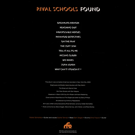 Rival Schools - Found Half Green Half Cream Vinyl Edition