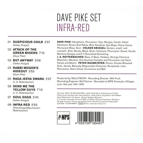 Dave Pike - Infra Red