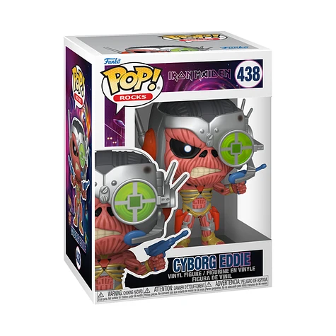 Funko - POP Rocks: Iron Maiden - Cyborg Eddie