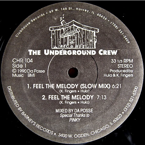 The Underground Crew - Feel The Melody