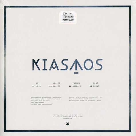 Kiasmos (Olafur Arnalds & Janus Rasmussen) - Kiasmos 10th Anniversary Curacao Blue Deluxe Vinyl Edition