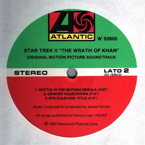 James Horner - OST Star Trek II: The Wrath Of Khan