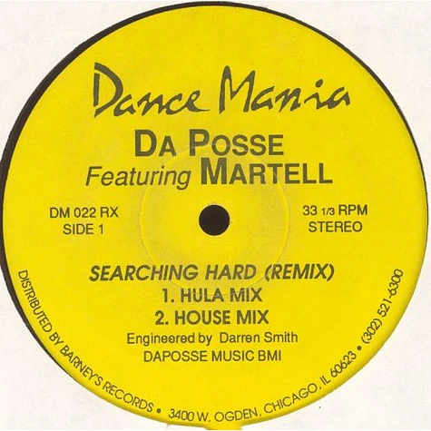 Da Posse Featuring Martell - Searching Hard (Remix)