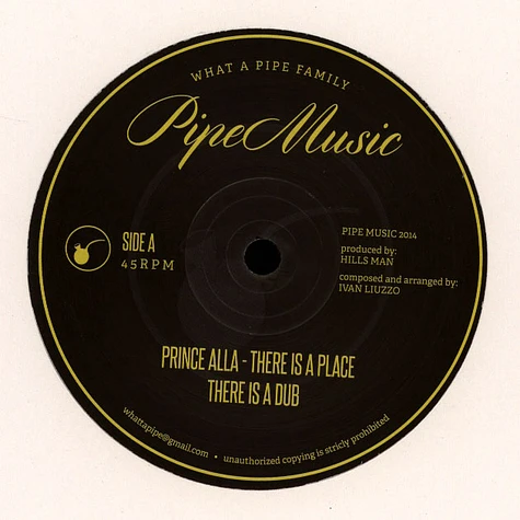 Prince Alla/ Jah Stitch - There Is A Place, There Is A Dub / Addis Ababa Version