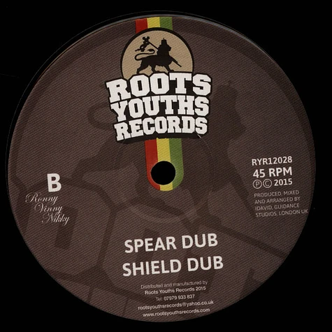 I David - Shaka Zulu, Tribal Dub / Spear Dub, Shield Dub