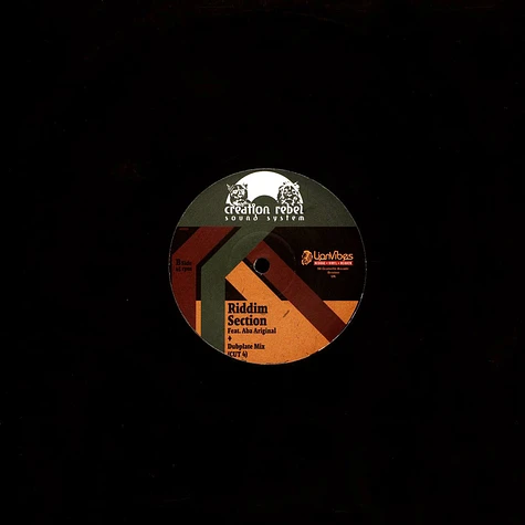 Danny Red, Dougie Wardrop / Aba Ariginals - Box Bwoy, Cut 2 / Riddim Section, Dubplate Mix