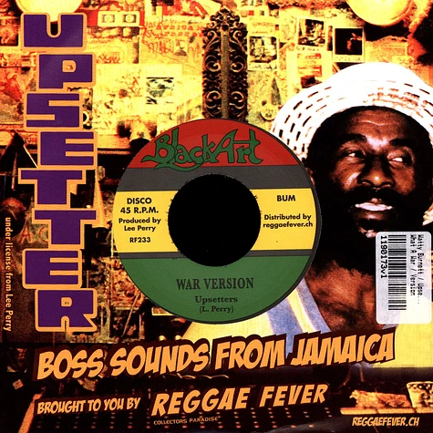 Watty Burnett / Upsetters - What A War / Version