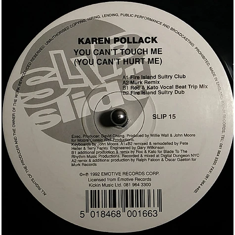 Karen Pollard - You Can't Touch Me