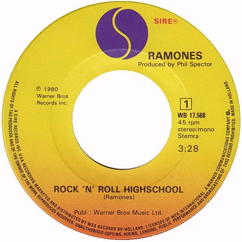 Ramones - Rock 'N' Roll High School