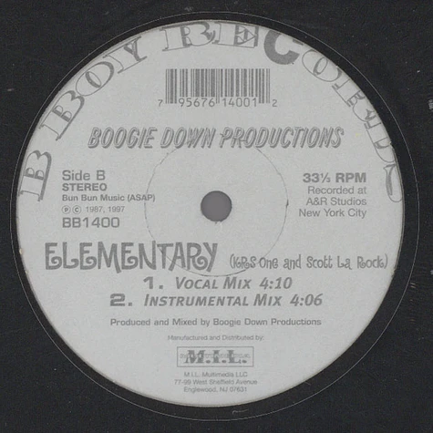 Boogie Down Productions - Poetry