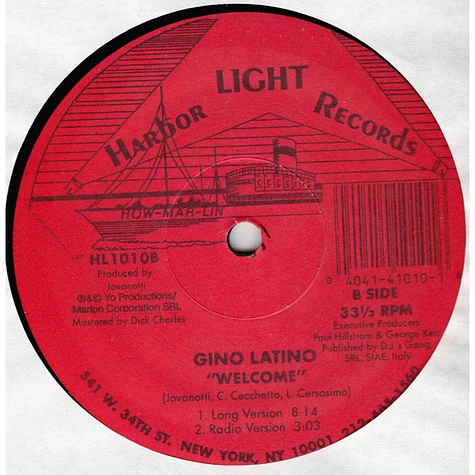 Gino Latino - Welcome