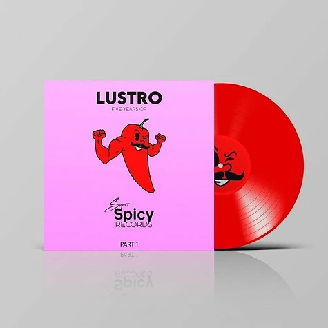 V.A. - Lustro: Five Years Of Super Spicy Records Part 1 Translucent Red Vinyl Edition