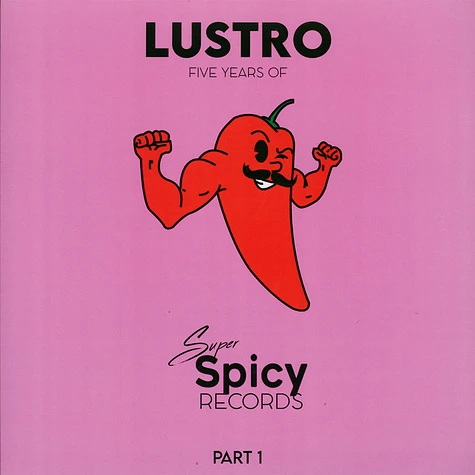 V.A. - Lustro: Five Years Of Super Spicy Records Part 1 Translucent Red Vinyl Edition