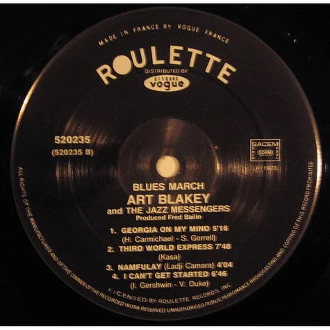 Art Blakey & The Jazz Messengers - Blues March